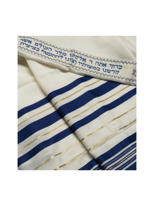 טליתניה צמר טלית כשר מסורתי פ... | מתנה יהודית מישראל